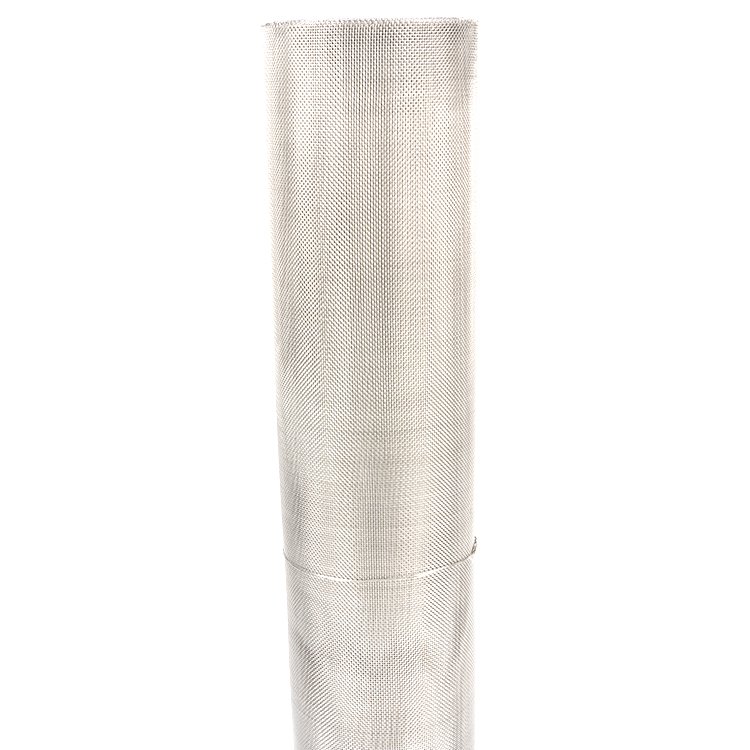 Various Size Customization 304 316l Woven Micron Stainless Steel Sieve Filter Mesh Screen Wire Mesh