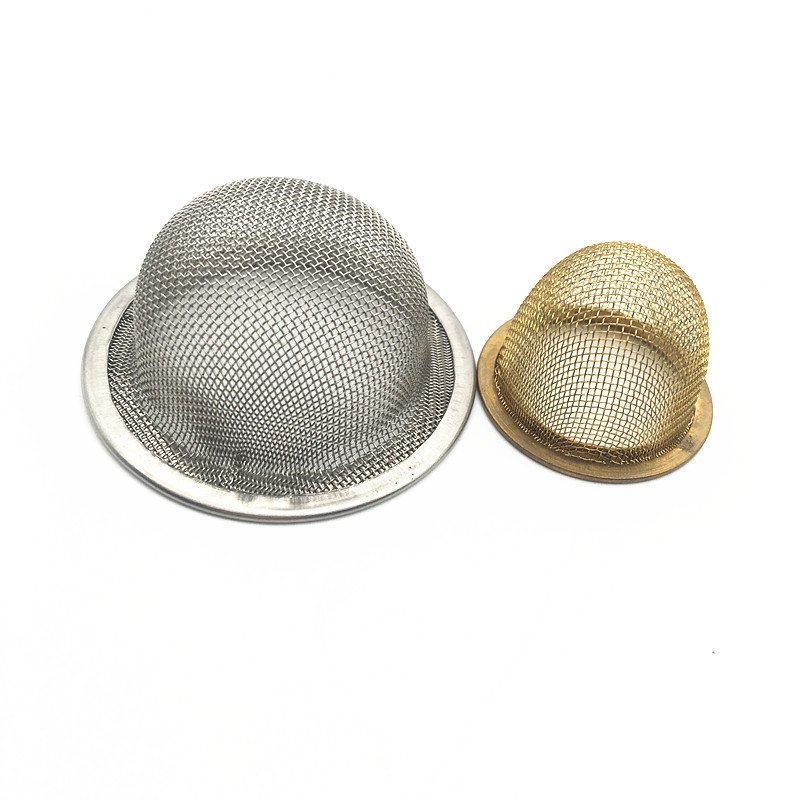 Stainless steel hookah round wire mesh filter 45mm 60mm diameter cap strainer for acrylic hookah
