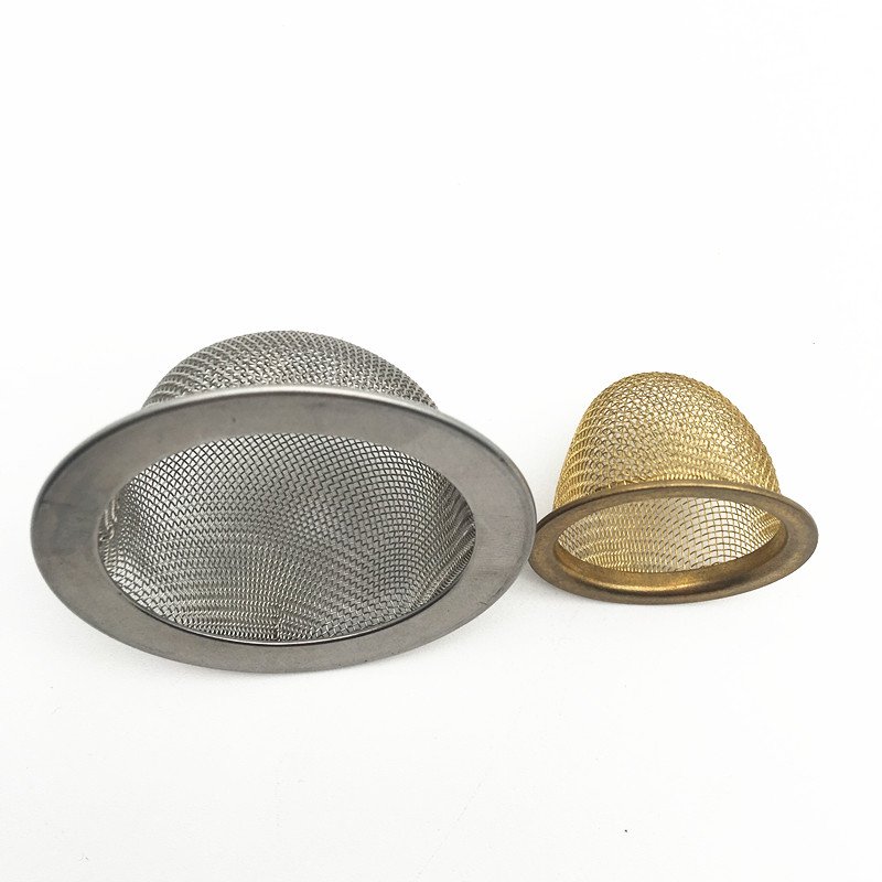 Stainless steel hookah round wire mesh filter 45mm 60mm diameter cap strainer for acrylic hookah