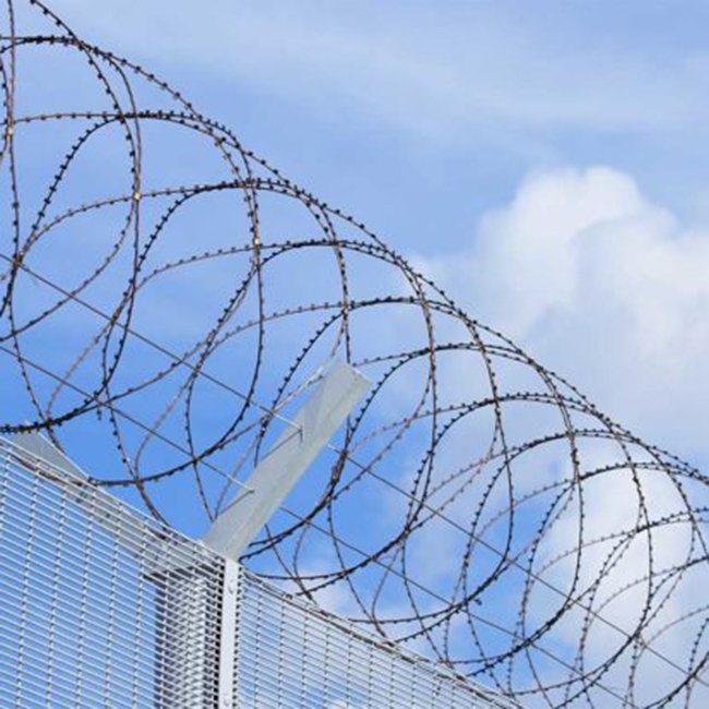 Razor Barbed Wire Stainless Steel Razor Wire Ss Concertina Barbed Razor Wire