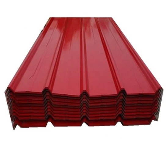 Pre Painted Stainless Steel Corrugated Galvanized Steel Roofing Sheet for building