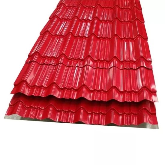 Pre Painted Stainless Steel Corrugated Galvanized Steel Roofing Sheet for building