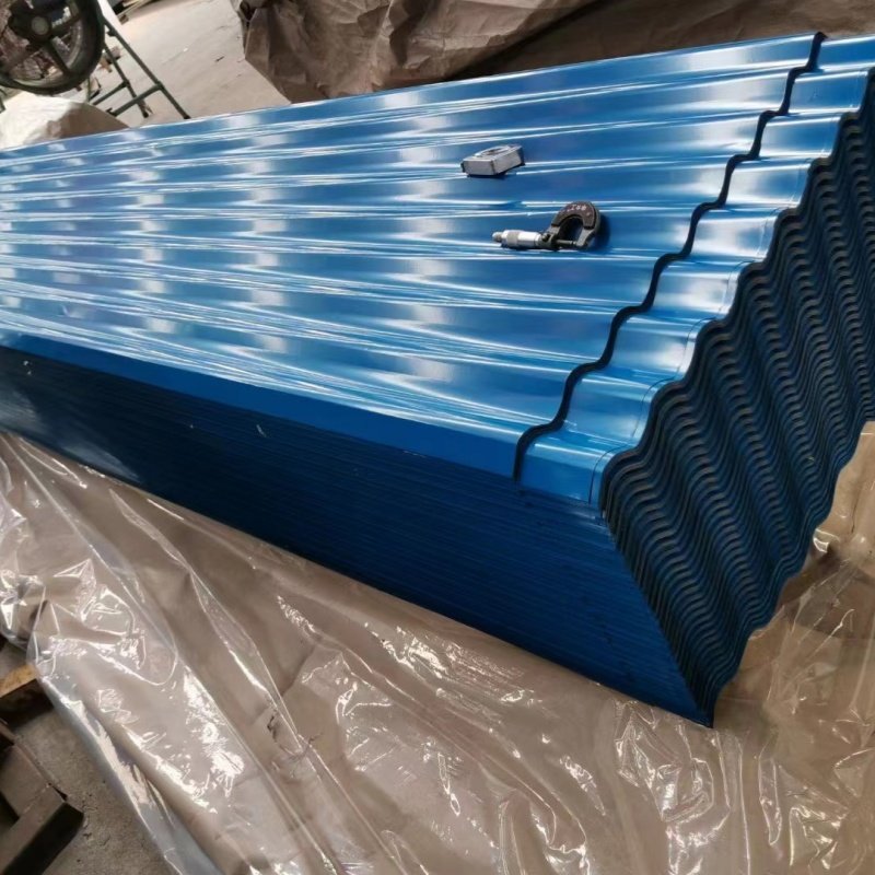 Customized Zinc galvanized corrugated roofing sheets corrugated steel coil mould roofing tiles