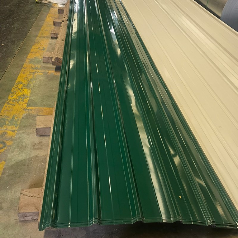 Customized Zinc galvanized corrugated roofing sheets corrugated steel coil mould roofing tiles