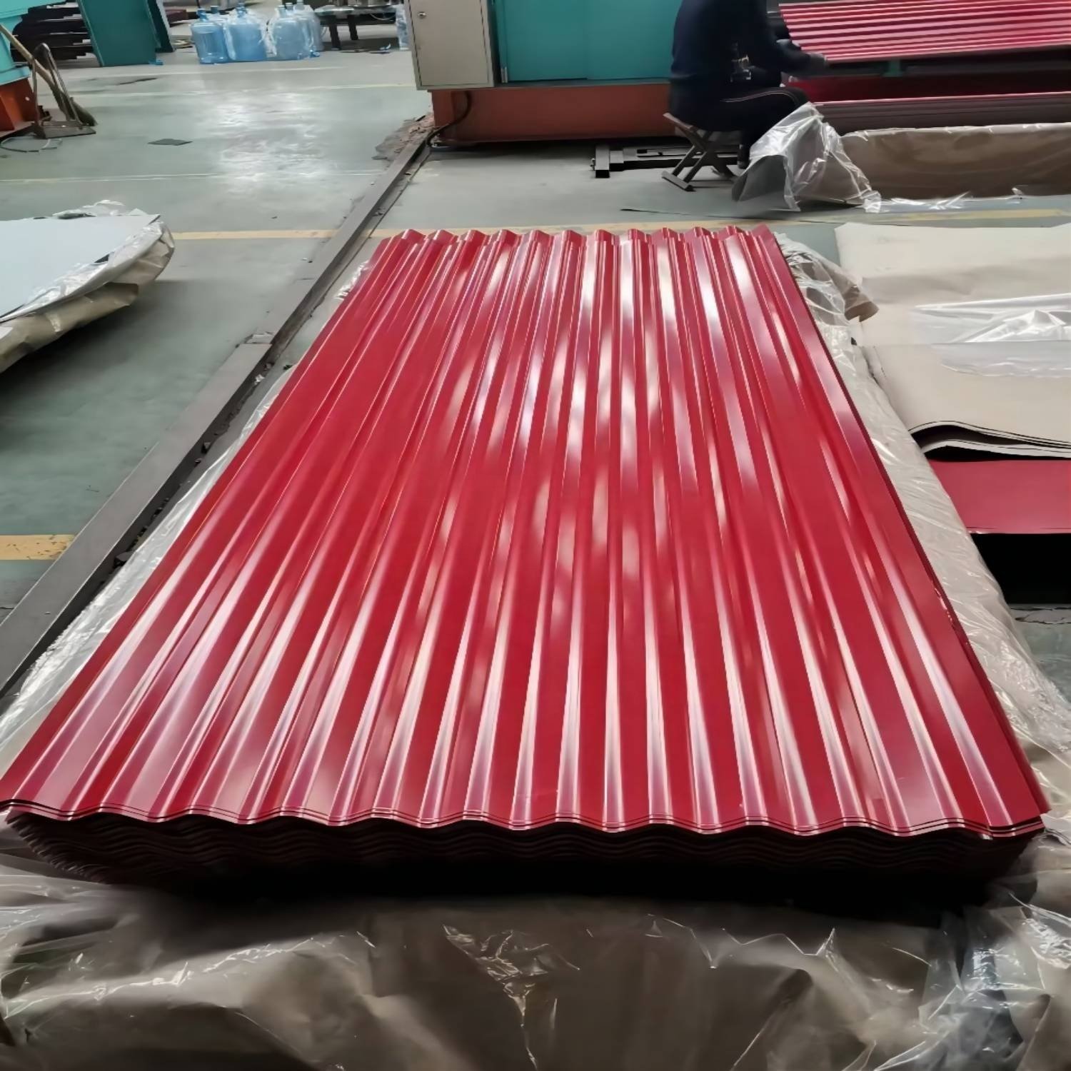 Galvanized Sheet Metal Roofing Price/GI Corrugated Steel Sheet Metal Iron Roofing Sheet For Building