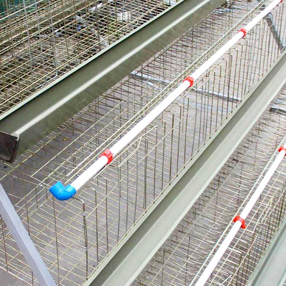 Galvanized Iron Wire Mesh Chicken Farm Poultry Cages Welded Wire Mesh Battery Cage for Layer Chickens Steel Wire Mesh