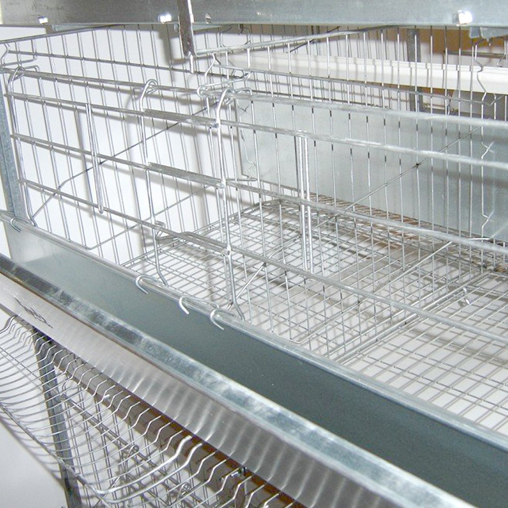 Galvanized Iron Wire Mesh Chicken Farm Poultry Cages Welded Wire Mesh Battery Cage for Layer Chickens Steel Wire Mesh