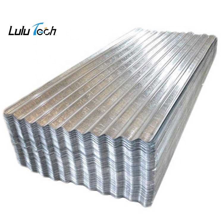 G550 Galvanized Corrugated Steel Iron Metal Sheet for Zinc Roofing Tile Cold Rolled Zinc Plate Galvanized Roof Panels