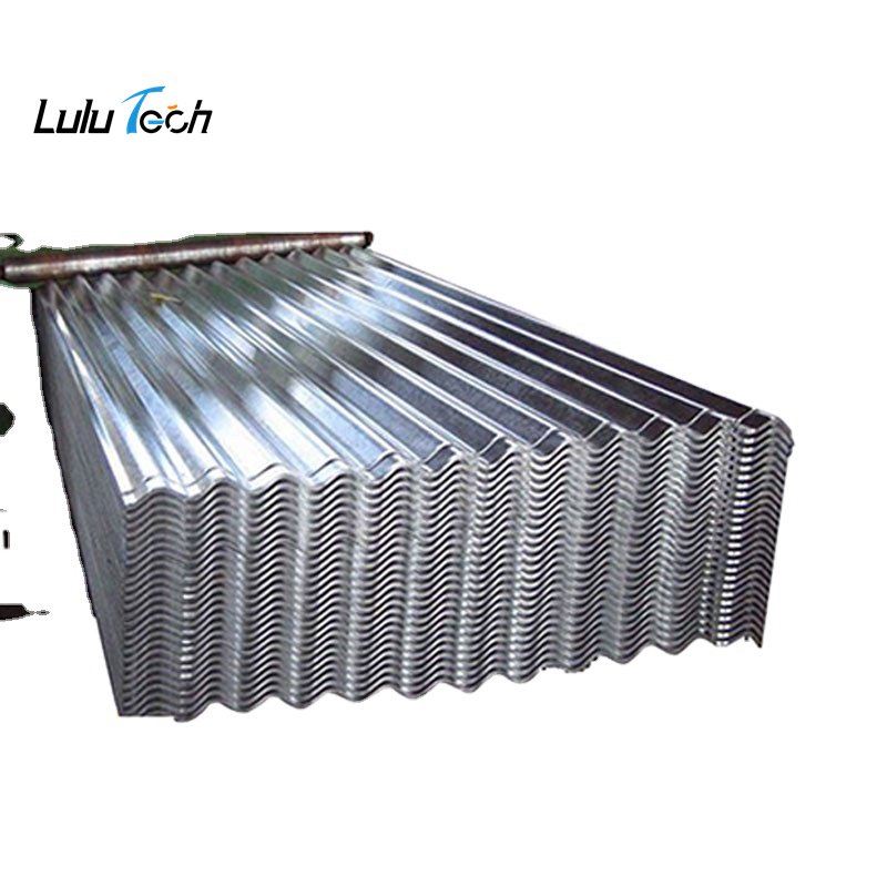 G550 Galvanized Corrugated Steel Iron Metal Sheet for Zinc Roofing Tile Cold Rolled Zinc Plate Galvanized Roof Panels