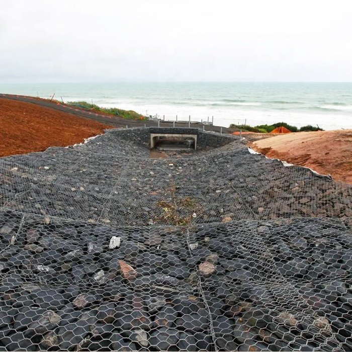 Rockfall Netting rolls Protection mesh Hexagonal Steel Wire Mesh High-Resistance Netting double-twist hexagonal-woven mesh
