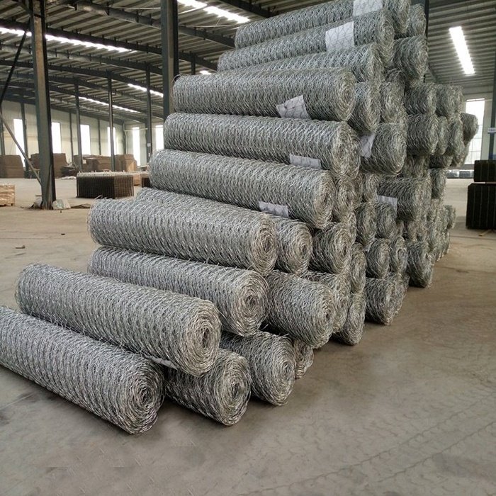 Rockfall Netting rolls Protection mesh Hexagonal Steel Wire Mesh High-Resistance Netting double-twist hexagonal-woven mesh