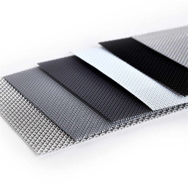 304 316 black powder coated stainless steel fly proof bulletproof security safety woven wire door net mesh