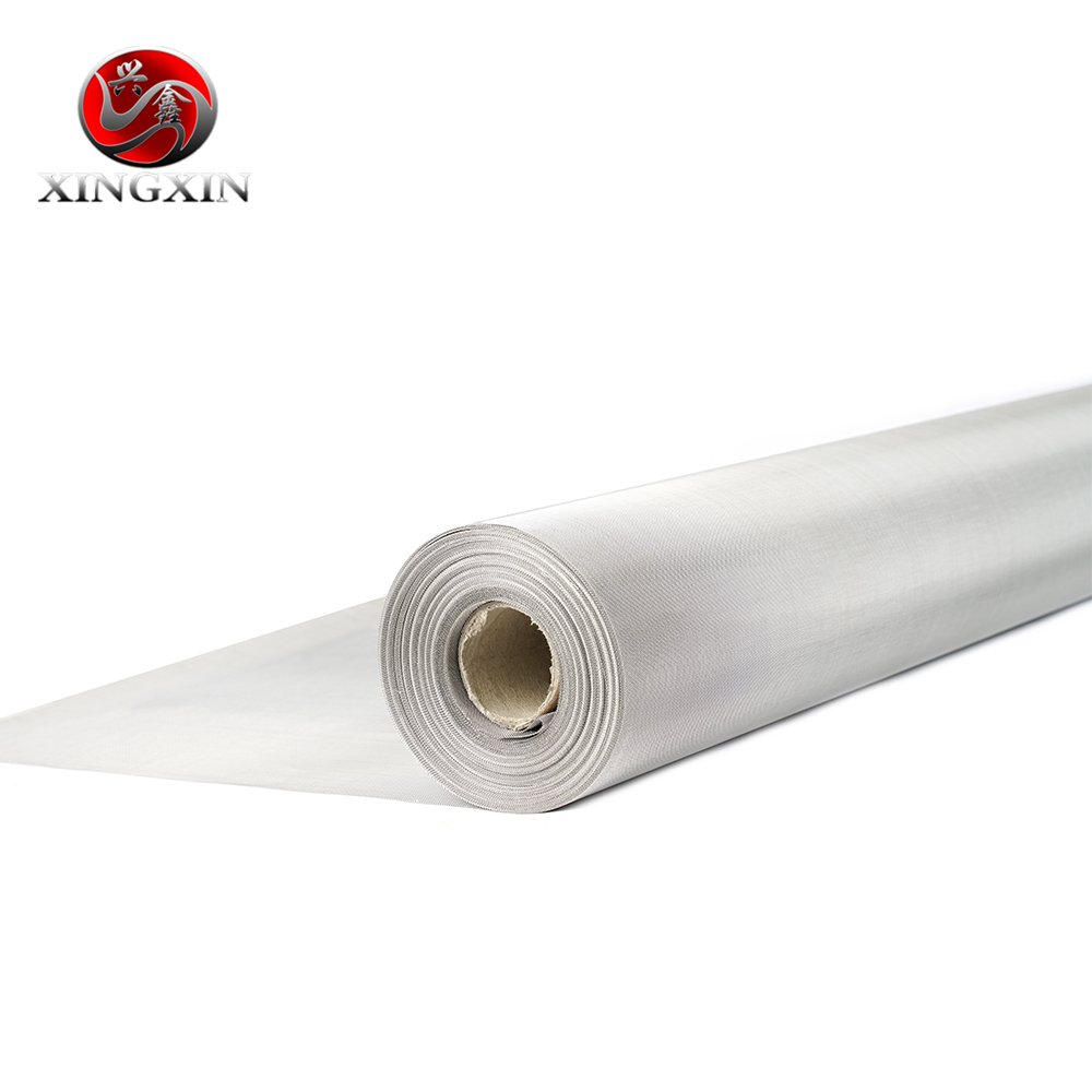 high quality ss 304 0.2mm 40 mesh stainless steel woven wire mesh roll