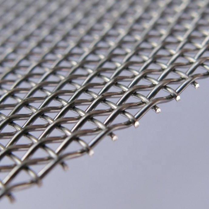 DINGZHOU BEST Woven Galvanized Steel Wire Cloth Mesh Square Iron Wire Mesh