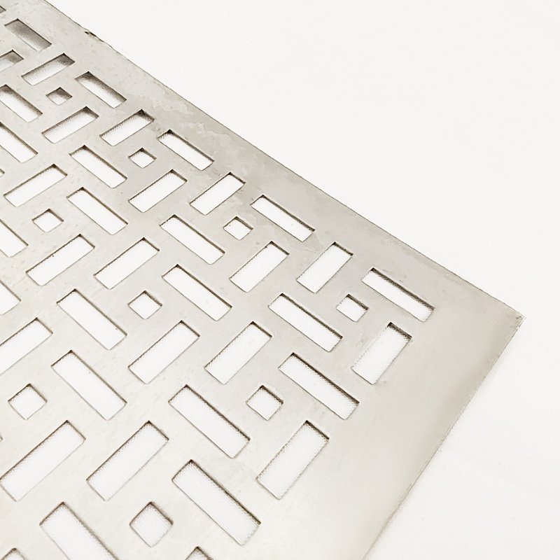 Perforated sheet metal mesh square hole stainless steel perforated sheet