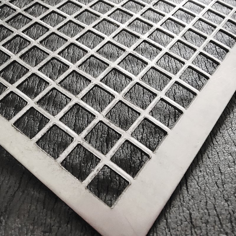 Perforated sheet metal mesh square hole stainless steel perforated sheet