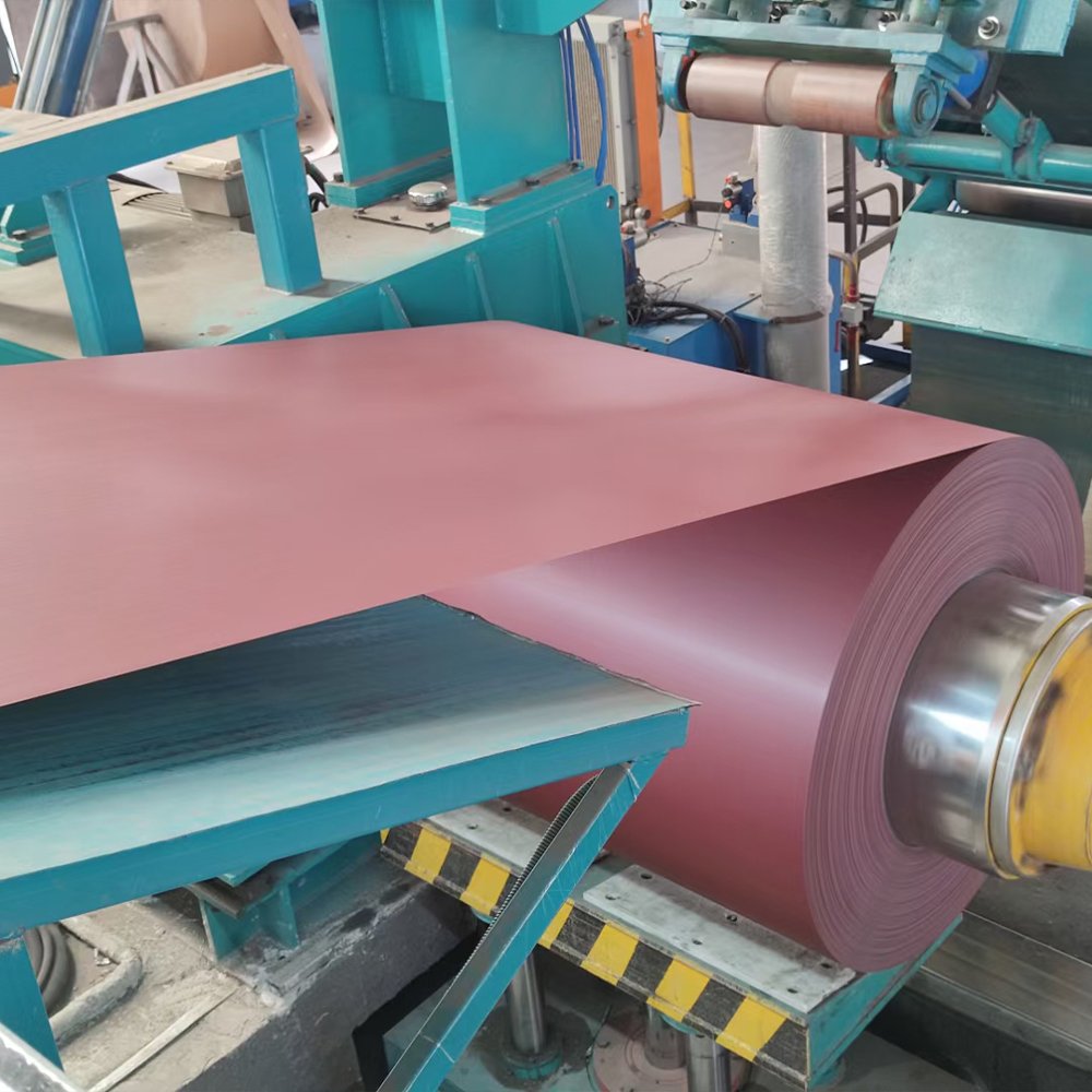 Dx51d Galvanized Ppgi Prepainted Color Steel Coil Ppgi Steel Coil Printed Wood Grain Color Coated Coils