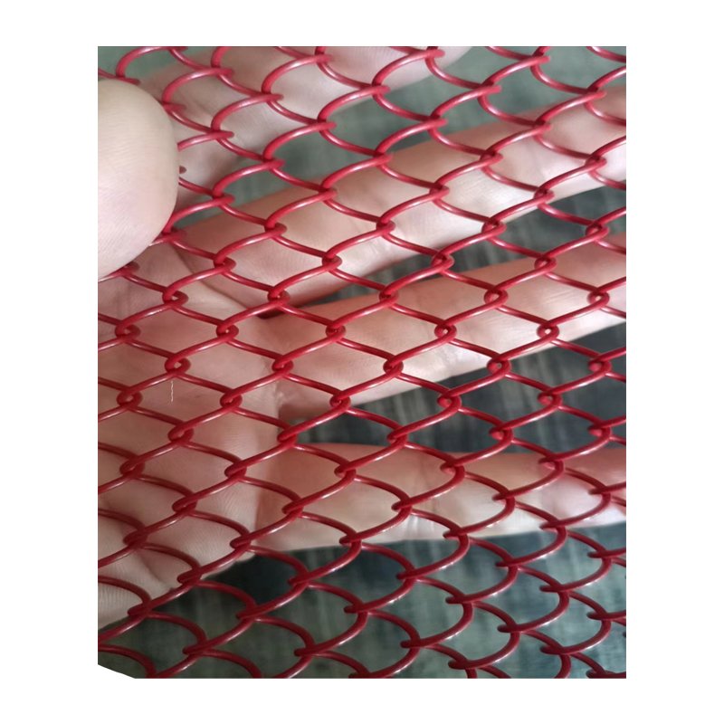 Restaurant metal spiral mesh curtain outdoor metal wire mesh waterfall stainless steel metal woven decorative mesh