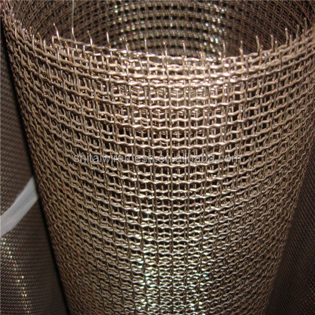Stainless steel sieve mesh mine screen 304 316 stainless steel woven crimped wire mesh screen