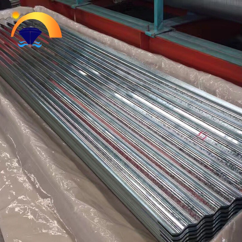 Prime Hot Dip Zinc Aluminium Corrugated GL Steel Sheet Price Metal Iron Sheet For House