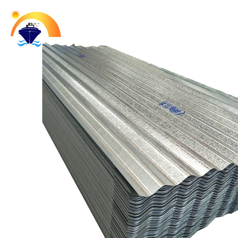 Prime Hot Dip Zinc Aluminium Corrugated GL Steel Sheet Price Metal Iron Sheet For House