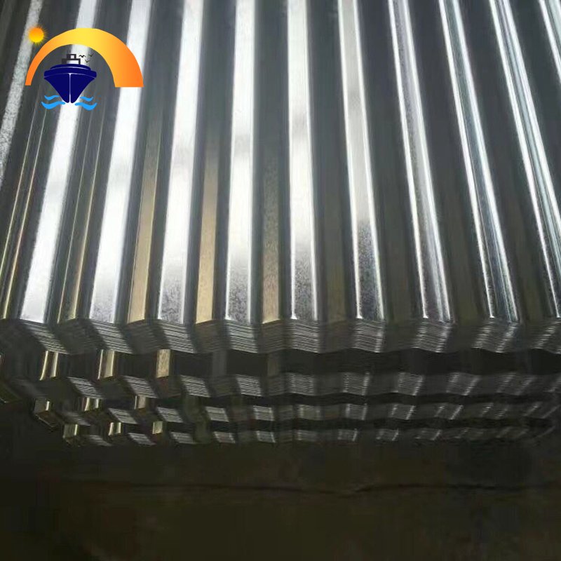 Prime Hot Dip Zinc Aluminium Corrugated GL Steel Sheet Price Metal Iron Sheet For House