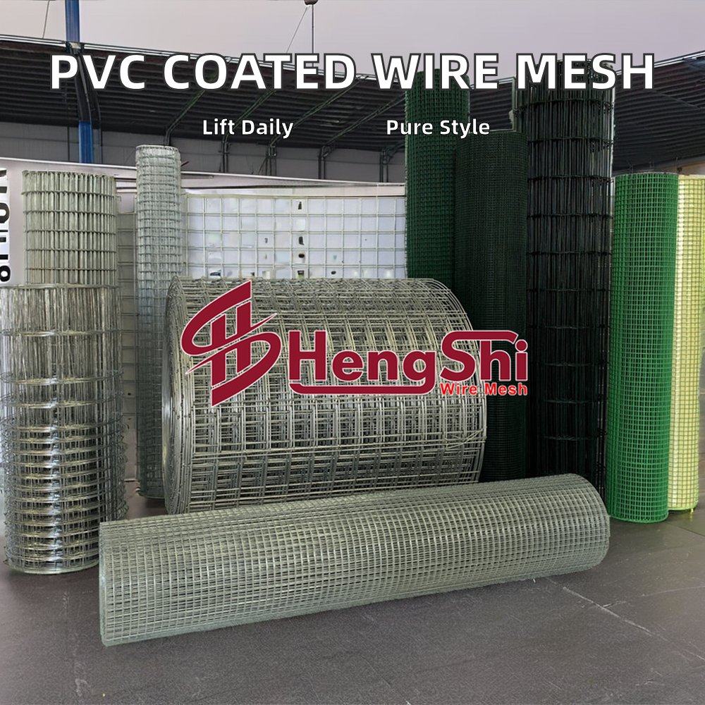Galvanized Iron Wire PVC Coated Welded Wire Mesh Fence Garden Application Factory Price