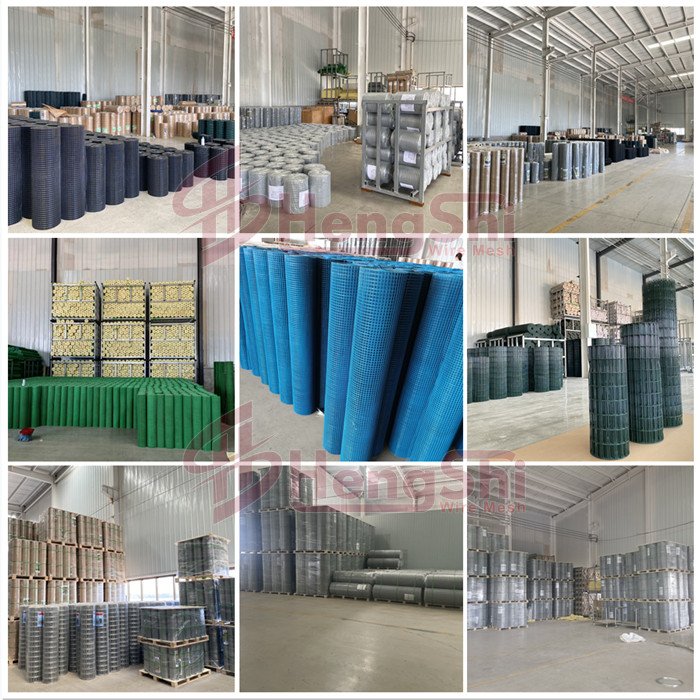Galvanized Iron Wire PVC Coated Welded Wire Mesh Fence Garden Application Factory Price