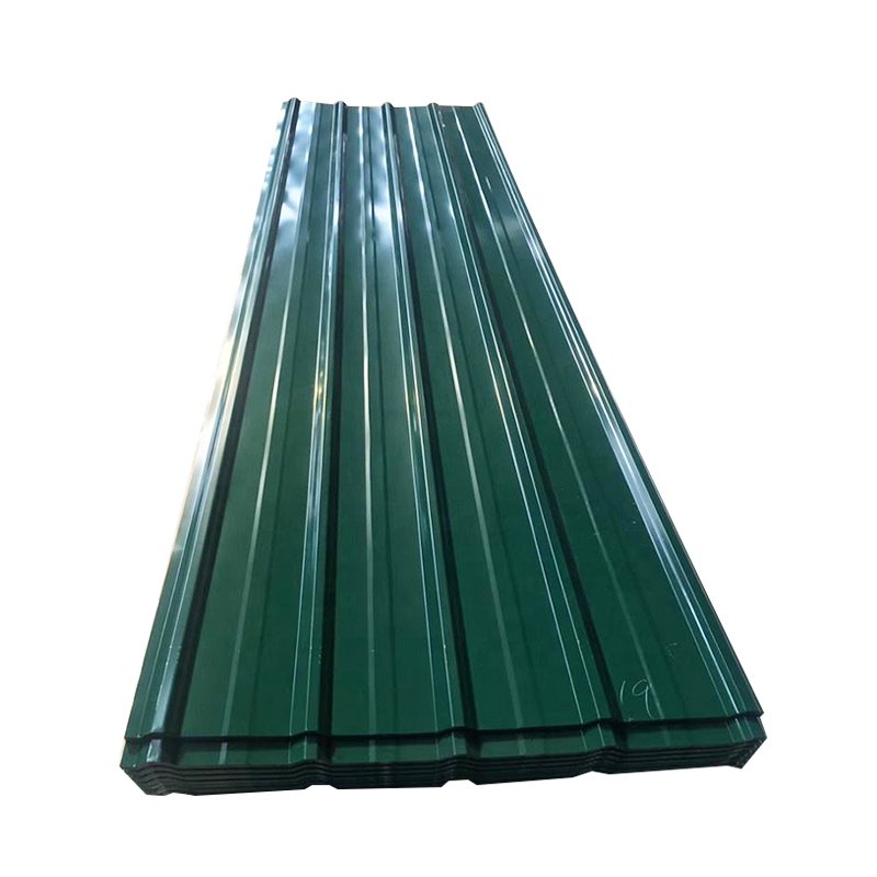 PPGL PPGI Corrugated Prepainted Galvanized/Galvalume Steel Wave/Trapezoidal/IBR Sheet for Building Construction