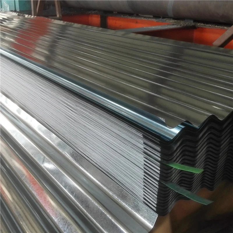Hot Sale 5mm Thickness DX51d DX52d Corrugated Galvanized Steel Zinc Roof Sheet Iron Gi Sheet Metal Price