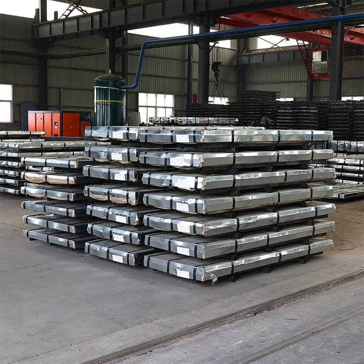 Hot Sale 5mm Thickness DX51d DX52d Corrugated Galvanized Steel Zinc Roof Sheet Iron Gi Sheet Metal Price