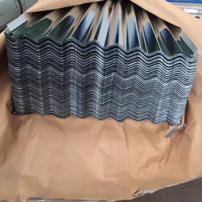 Q195 Q235 Galvanized Corrugated Sheets zinc Metal for roofing with good price
