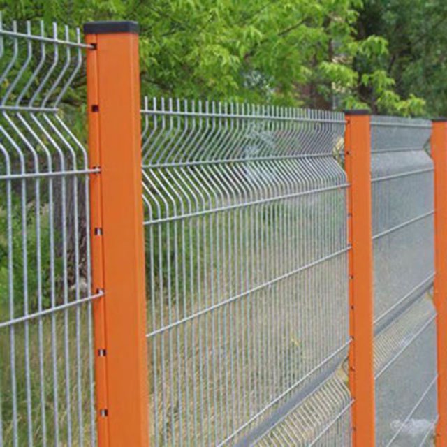 Wholesale Hot Selling Commercial Galvanized Steel Welded Curved 3D Wire Mesh Fence Garden Mesh Fence