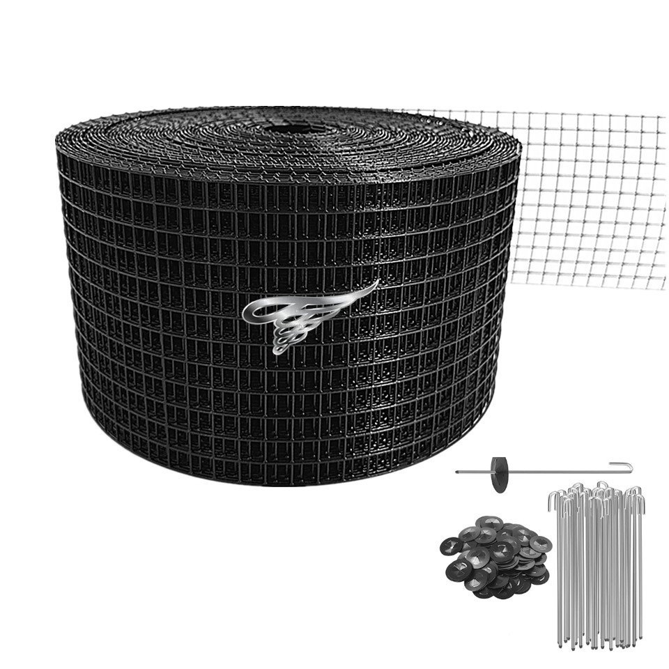 Customized 8in X 100FT Galvanized Welded PVC Coated Solar Panel Mesh for Critter Guard With Solar Panel Bird Mesh