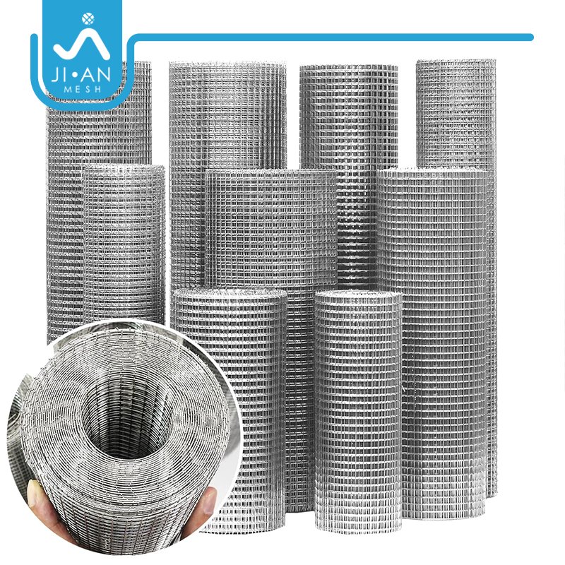Fence protection 304 stainless steel welded wire mesh use for breeding and isolation steel mesh netting steel wire mesh roll