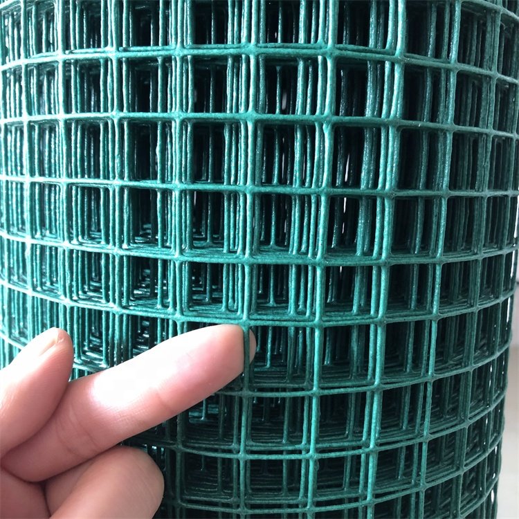 Fence wire mesh 48in tall panels pvc coated welded wire mesh panel green color pvc coated welded iron wire mesh for cages