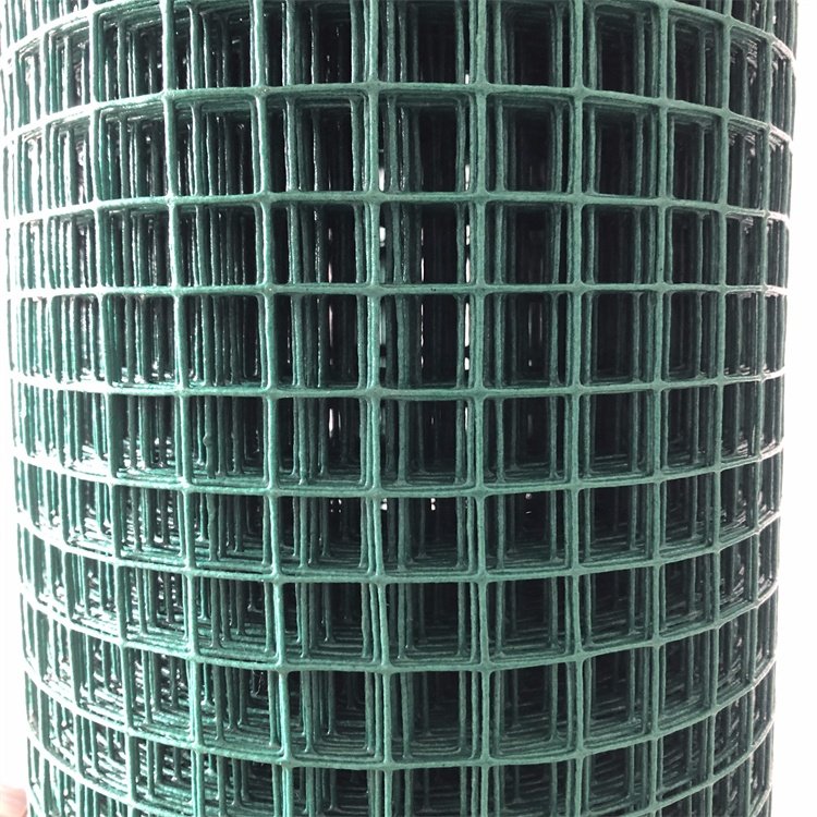 Fence wire mesh 48in tall panels pvc coated welded wire mesh panel green color pvc coated welded iron wire mesh for cages