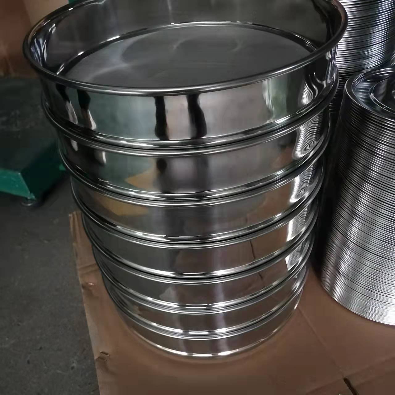 diameter 10cm 15cm 20cm 25cm 30cm stainless steel mesh sieve set/soil sieve set