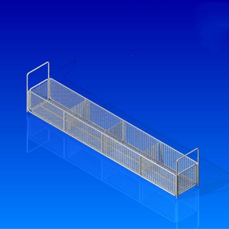 Stainless Steel 304 Woven Mesh Baskets for Kitchen Storage and Fruit Washing