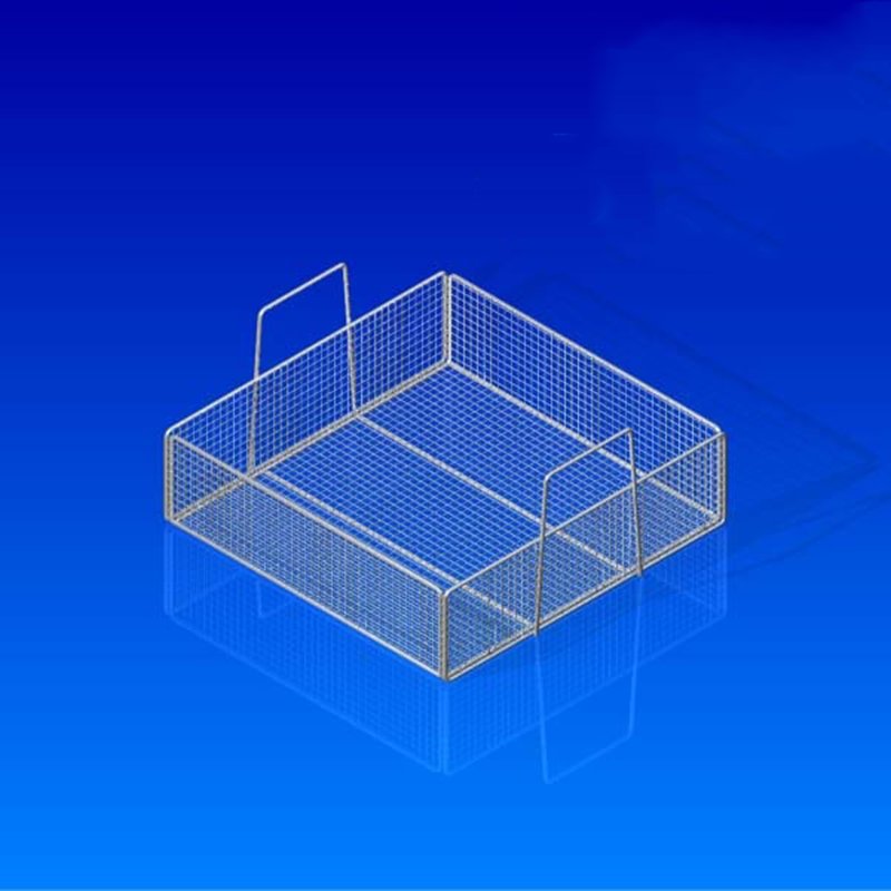 304 Stainless Steel Woven Baskets with Custom Logo Sleek and Modern 304 Stainless Steel Baskets