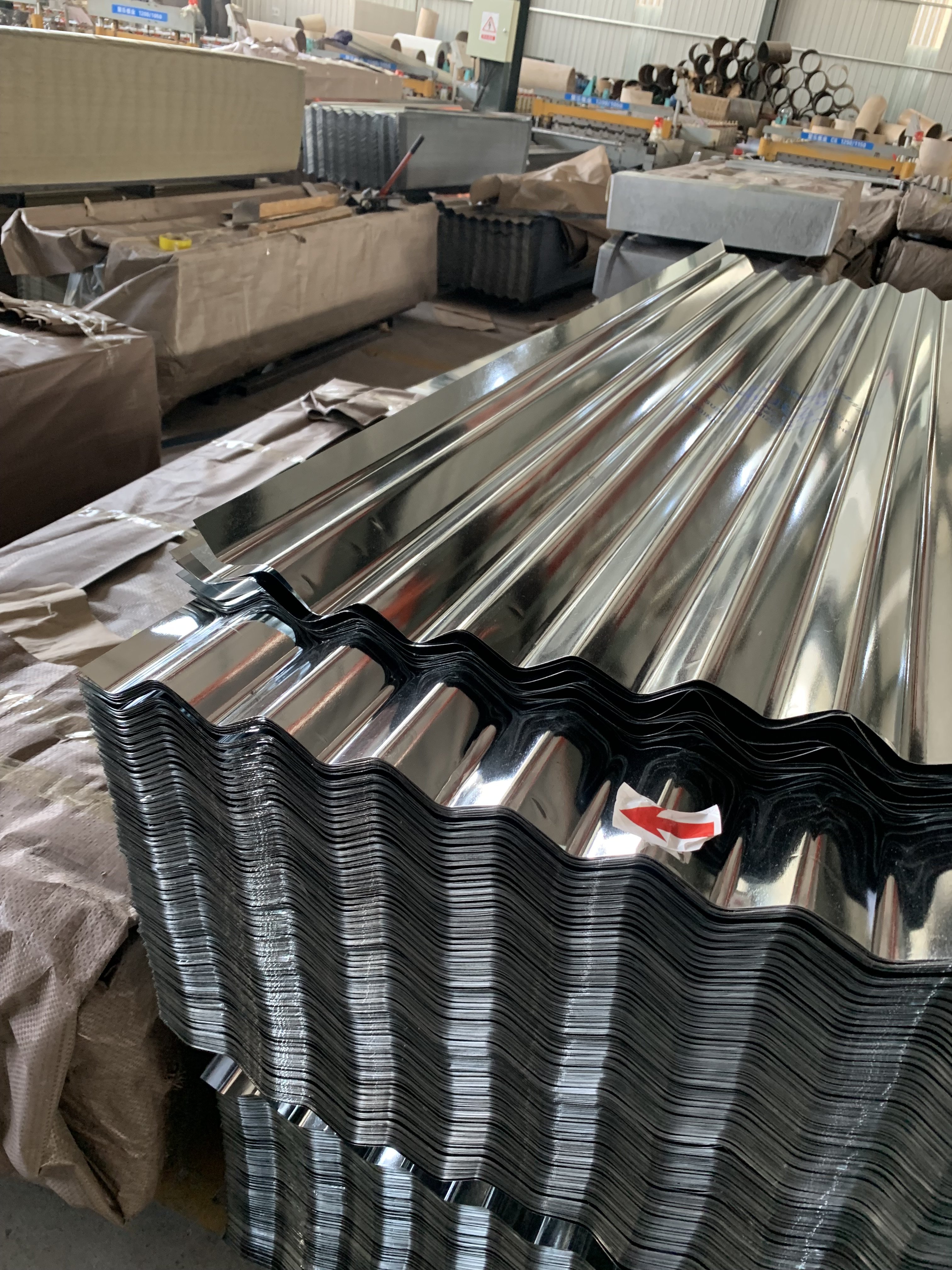 Hot Dipped Galvanized Corrugated Sheets for Roofing Full Hard Galvanized Corrugated Roofing Sheet Tiles Price GB Fast Delivery