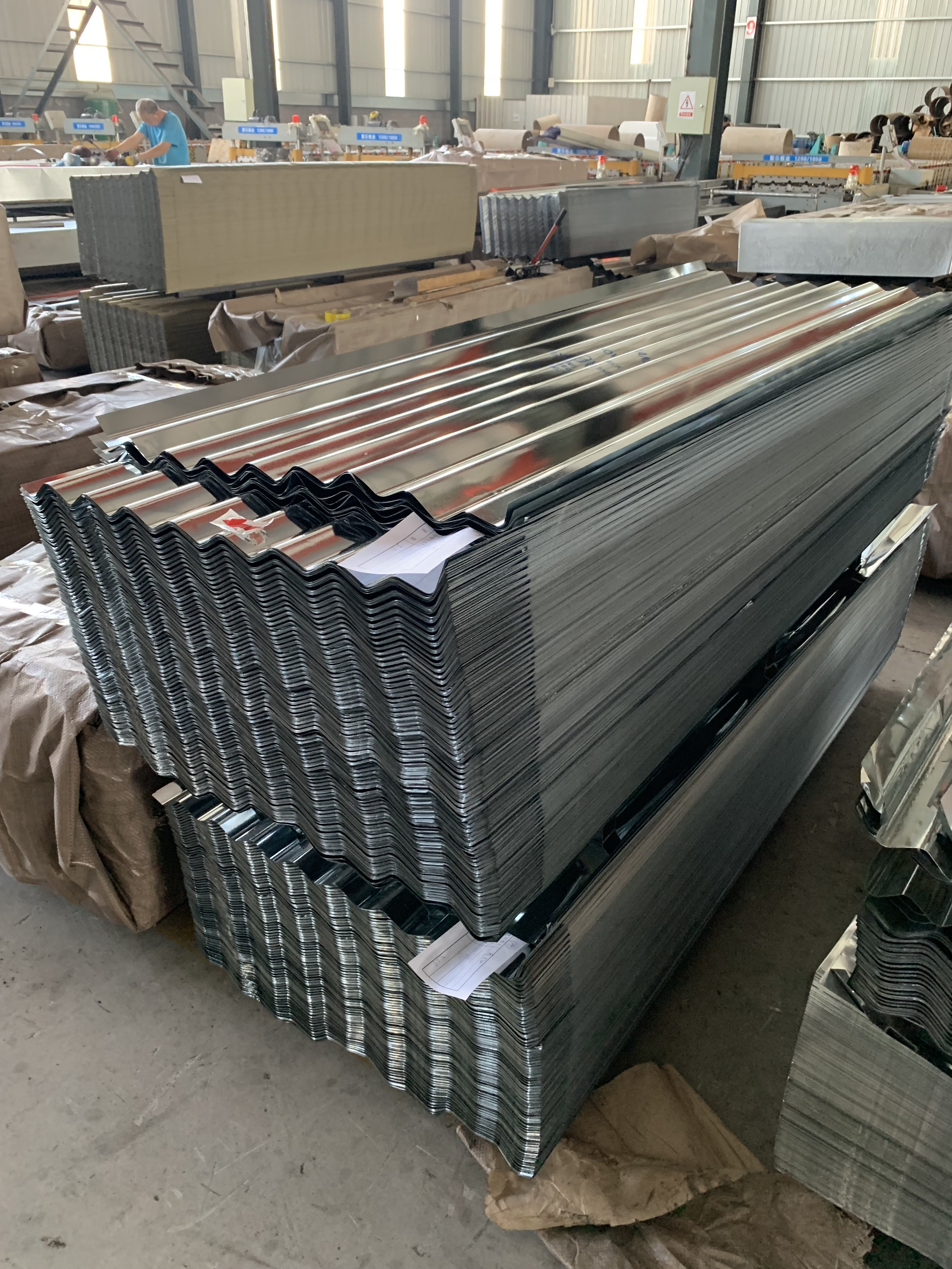 Hot Dipped Galvanized Corrugated Sheets for Roofing Full Hard Galvanized Corrugated Roofing Sheet Tiles Price GB Fast Delivery