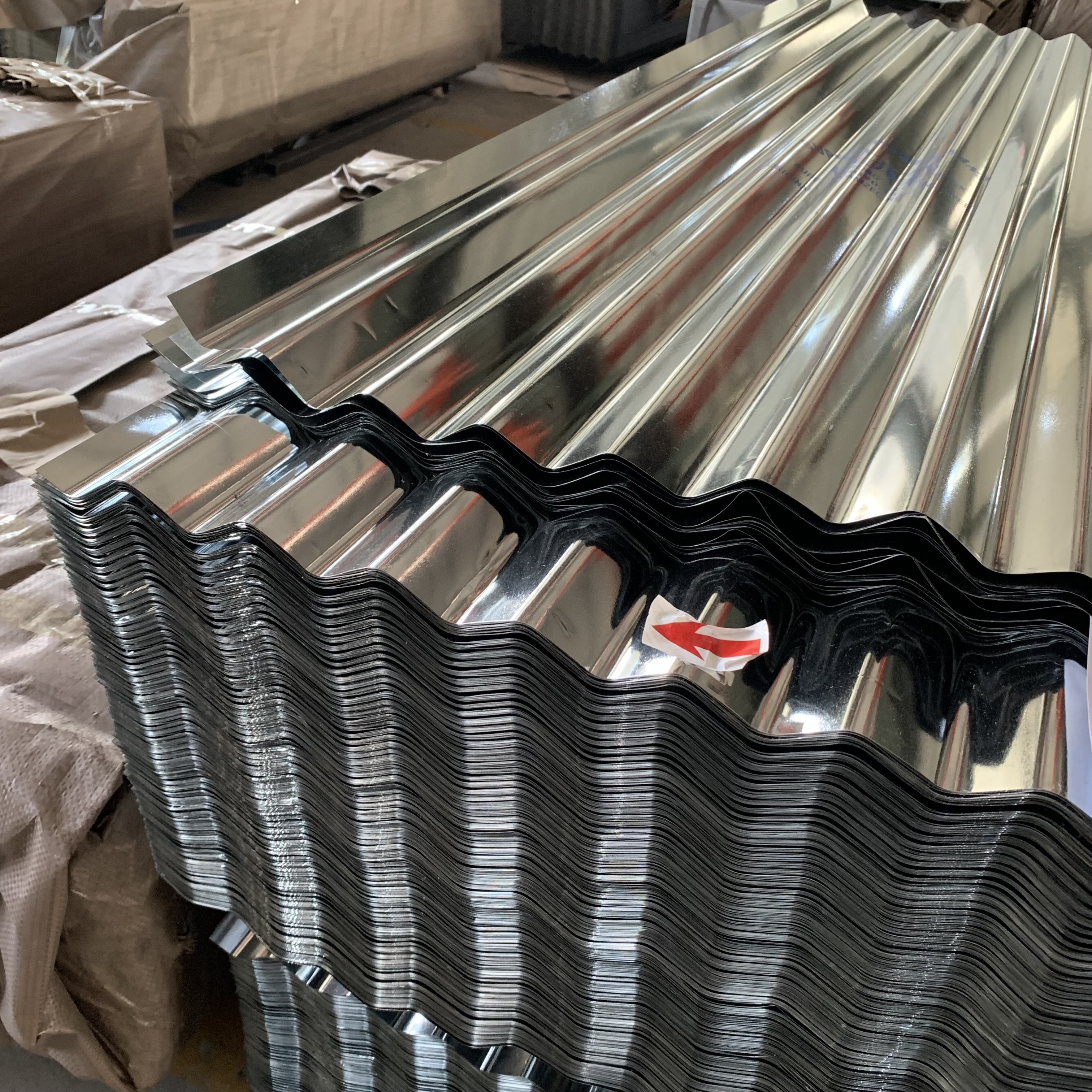 Hot Dipped Galvanized Corrugated Sheets for Roofing Full Hard Galvanized Corrugated Roofing Sheet Tiles Price GB Fast Delivery