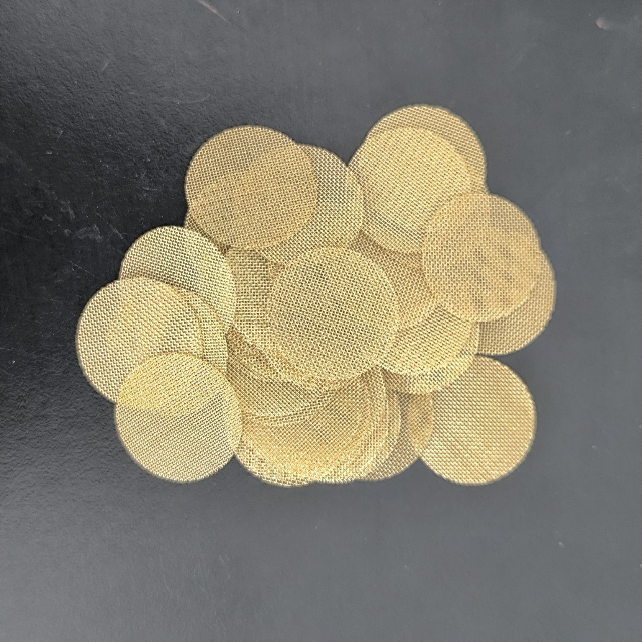 2024 new 304 stainless steel wire mesh cut circles / round screen filter mesh disc