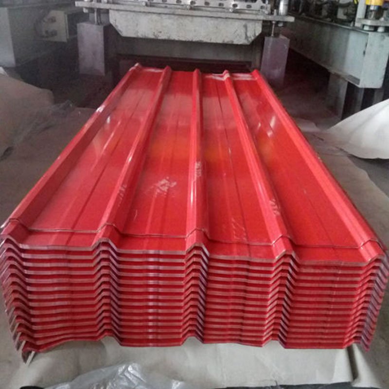 factory price durable colour Roof panels ppgi corrugated roof sheet for Construction