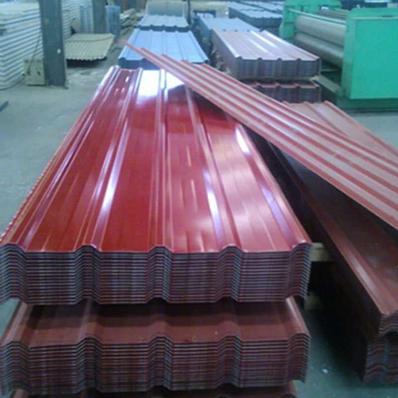 factory price durable colour Roof panels ppgi corrugated roof sheet for Construction