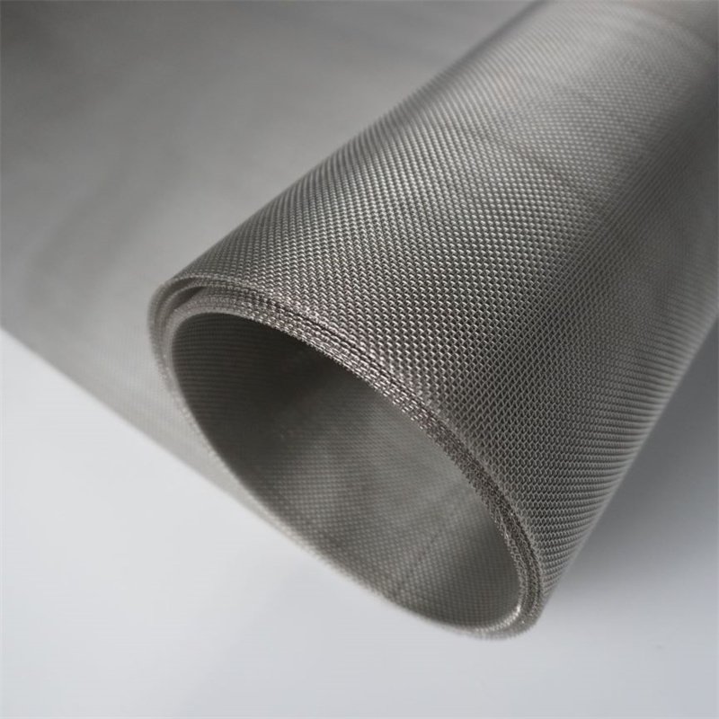 20 30 40 60 80 100 120 150 200 250 325 500 mesh 304 316 316L 321 904L stainless steel wire mesh screen