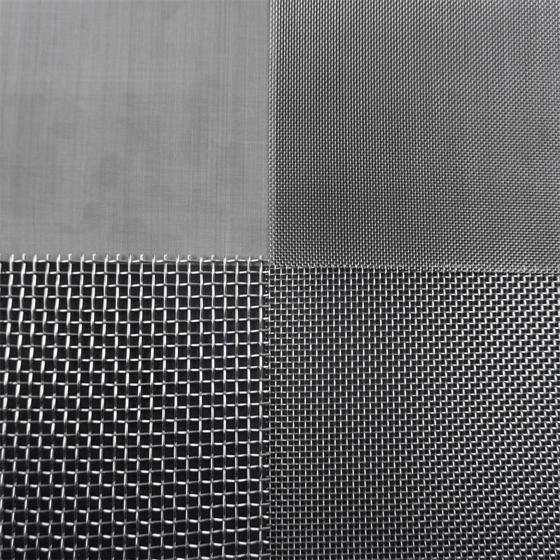 20 30 40 60 80 100 120 150 200 250 325 500 mesh 304 316 316L 321 904L stainless steel wire mesh screen