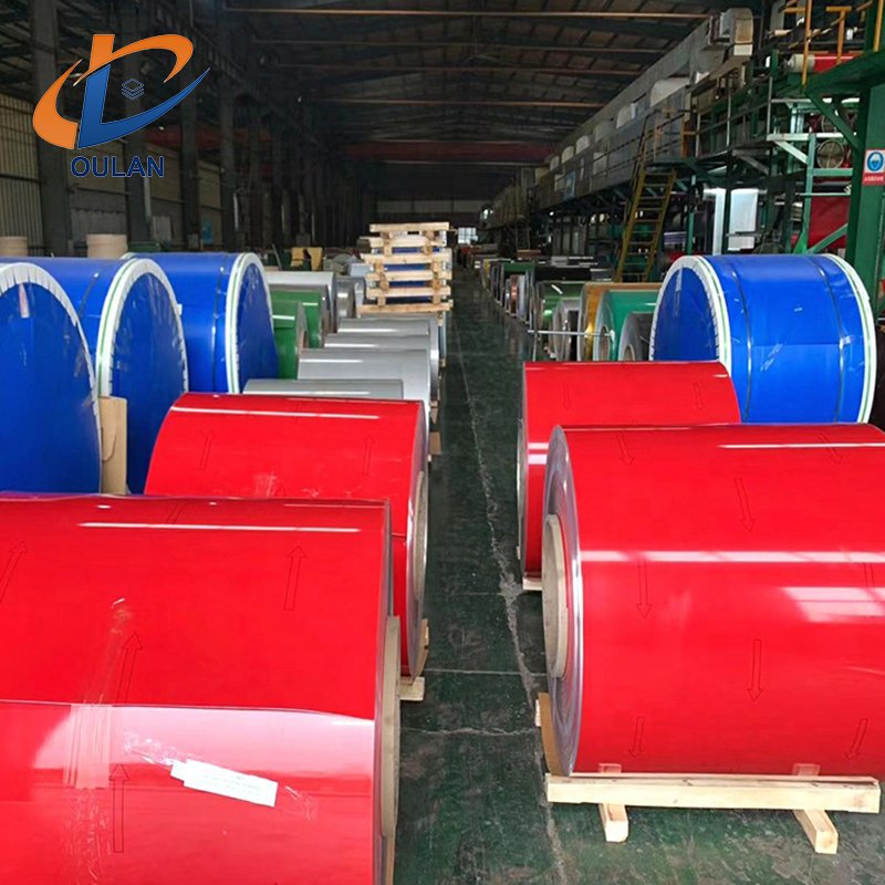 Guaranteed Quality Z60 Z100 Z180 Z275 ppgi ppgl coil color coated galvanized steel coil Dx51d Dx52D Dx53D ppgi steel coil