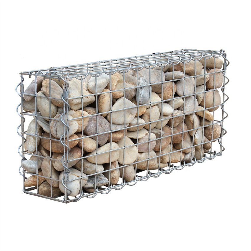 Cheap Price explosion proof gabion box 80x100mm Stone Gabion Box Hexagonal Wire Mesh Cage 1x1 gabion box